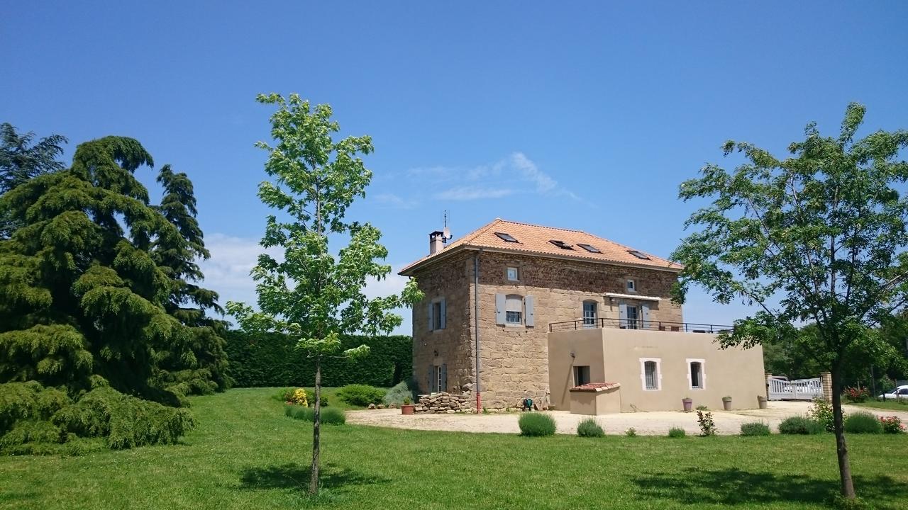 La Méridienne des Collines La Motte-de-Galaure Exterior foto